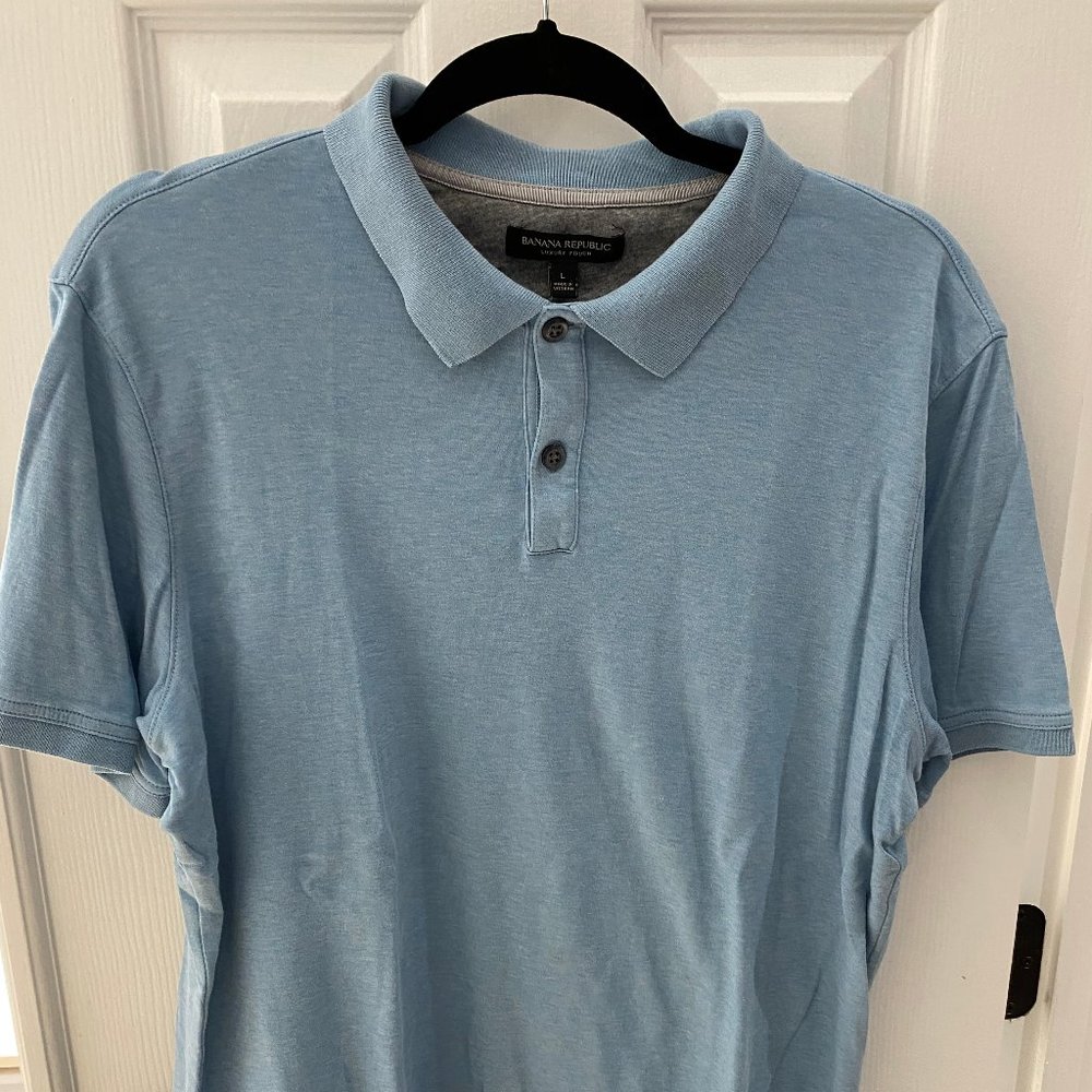 Banana Republic Men's Luxury Touch Polo